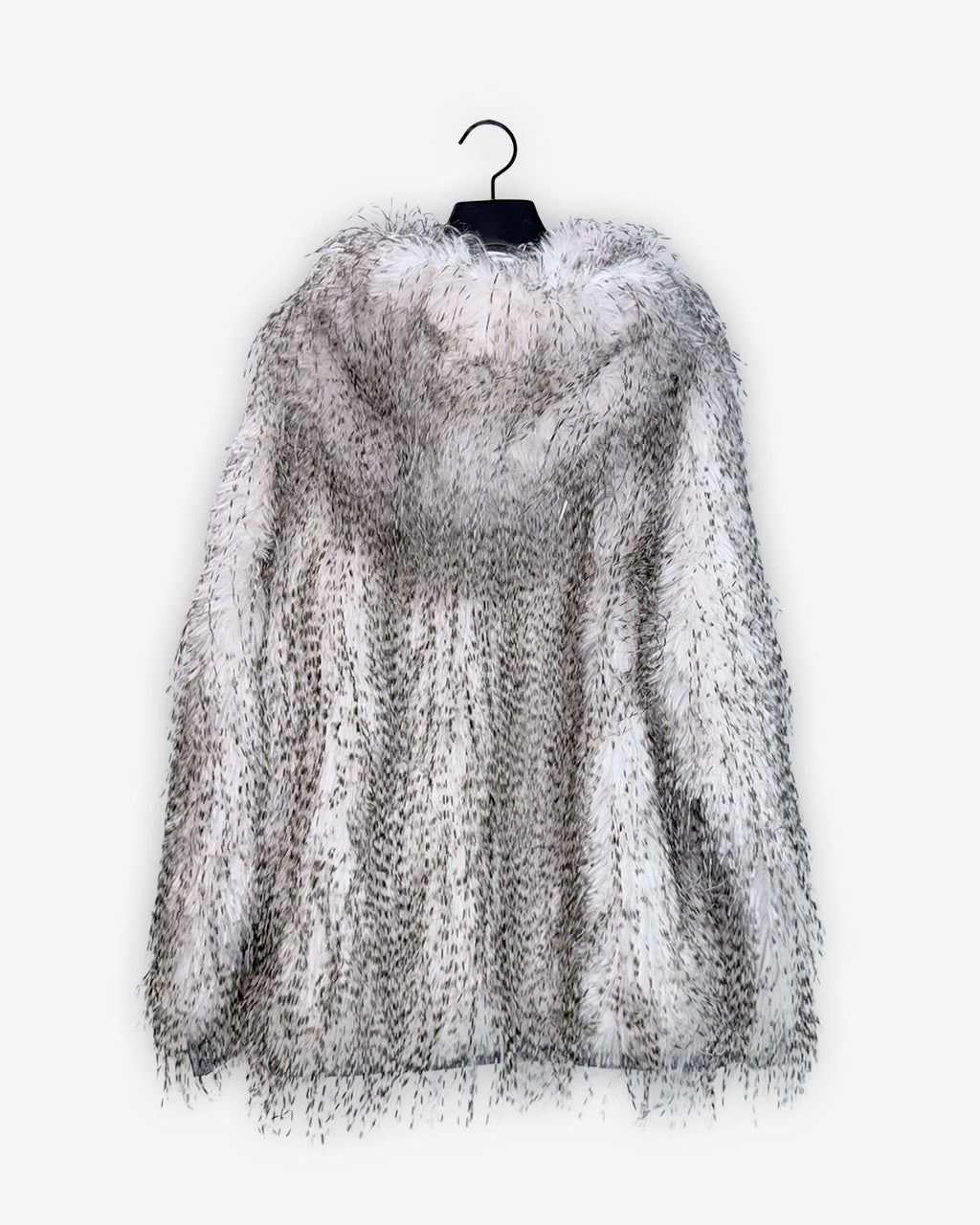 Pelliccia con cappuccio