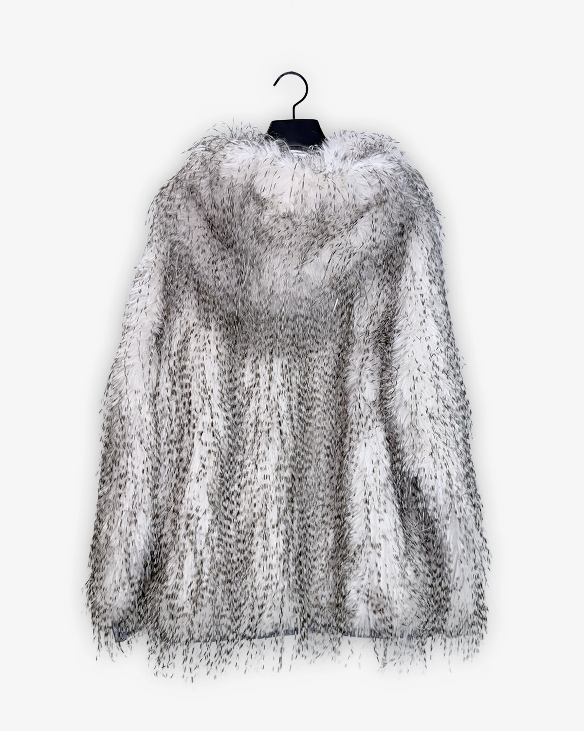 Pelliccia con cappuccio